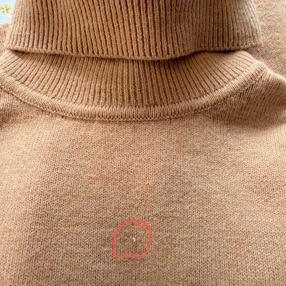 H&M Camel Cowl Neck Sweater - Picture 5 of 5